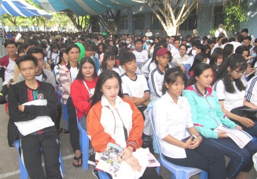 Gần 4.000 học sinh tham gia chương trình Tư vấn tuyển sinh - hướng nghiệp 2018 tại Đồng Tháp