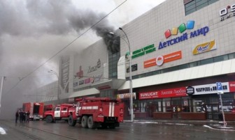 Cháy trung tâm thương mại Nga, 37 người chết