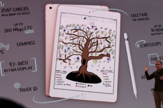 iPad 2018: màn hình 9,7 inch, hỗ trợ Apple Pencil, giá từ 299 USD