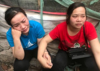 Hàng chục tiểu thương trắng tay sau vụ cháy chợ ở Hà Nội
