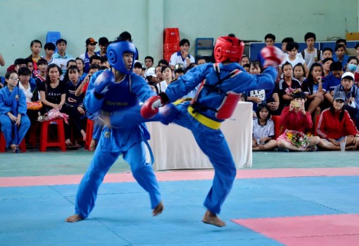 Vovinam An Giang quyết tâm bảo vệ ngôi vương