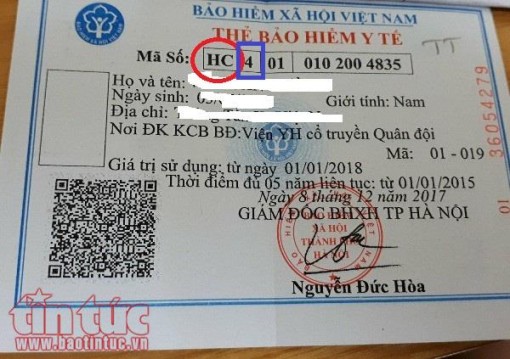 Ký hiệu trên thẻ bảo hiểm y tế năm 2018 giúp người dân hiểu quyền lợi được hưởng ra sao?