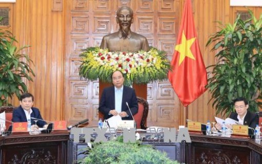 Thủ tướng Nguyễn Xuân Phúc làm việc với Viện Kiểm sát nhân dân tối cao