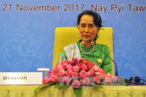 Cố vấn Nhà nước Myanmar bắt đầu thăm chính thức Việt Nam