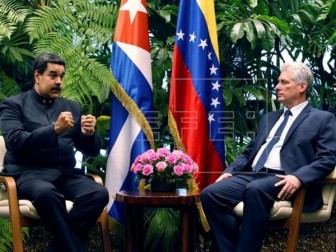 Venezuela và Cuba cam kết thúc đẩy quan hệ vì lợi ích nhân dân 2 nước