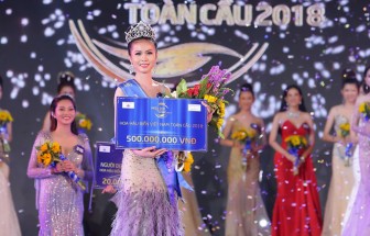 Người đẹp Tiền Giang đăng quang Hoa hậu Biển Việt Nam Toàn cầu 2018