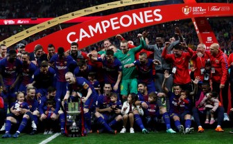 Barcelona đè bẹp Sevilla trong trận chung kết Cúp Nhà vua