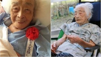 Cụ bà cao tuổi nhất thế giới hiện nay vừa qua đời tại Nhật Bản