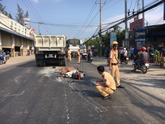 Tai nạn giao thông, một học sinh Trường THPT Chuyên Thoại Ngọc Hầu tử vong