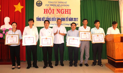 Tổng kết công tác tổng điều tra kinh tế năm 2017