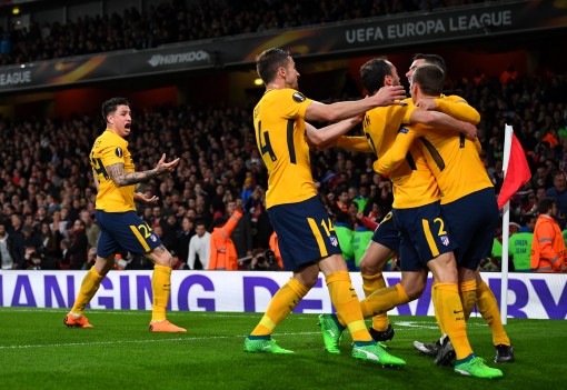​10 người Atletico Madrid cầm chân Arsenal tại Emirates