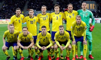 Đội tuyển Thụy Điển World Cup 2018: Không nhiều cơ hội vào sâu
