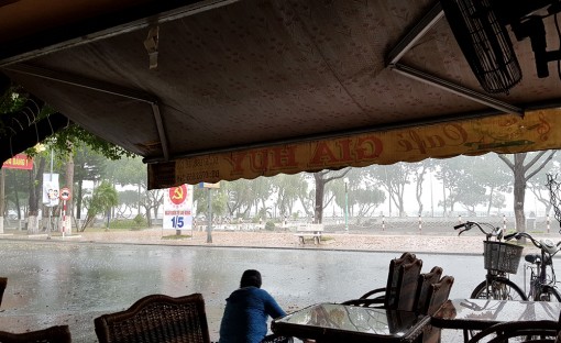 Đề phòng mưa giông trên diện rộng