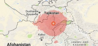Các tòa nhà ở Afghanistan và Pakistan bị rung lắc do động đất
