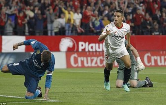 Ramos hóa “tội đồ”, Real thất bại đau đớn trước Sevilla