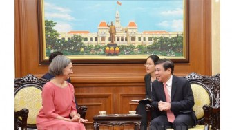 Chủ tịch UBND TPHCM Nguyễn Thành Phong tiếp Đại sứ Mexico