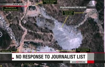 Triều Tiên từ chối cho phóng viên Hàn Quốc tiếp cận bãi thử hạt nhân