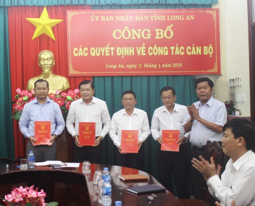 Nhân sự mới tỉnh Long An