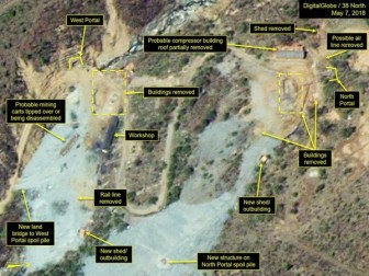 Triều Tiên đóng cửa bãi thử hạt nhân Punggye-ri vào cuối ngày 24-5?