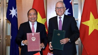Quan hệ Việt Nam-Australia phát triển ngày càng mạnh mẽ