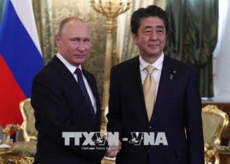 Lãnh đạo Nga, Nhật Bản nhất trí hướng tới hiệp định hòa bình