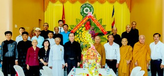 Thăm, chúc mừng Đại lễ Phật Đản PL 2562- DL 2018
