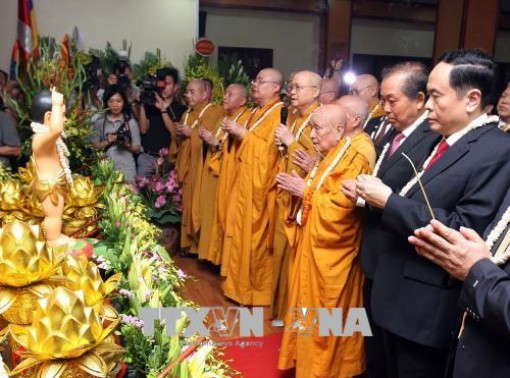 Đại lễ Phật đản phát huy tinh thần gắn bó, đồng hành cùng dân tộc