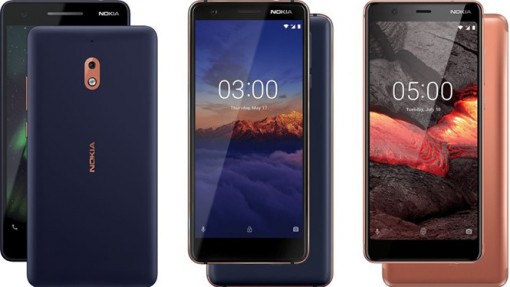 HMD làm mới dòng smartphone Nokia phổ thông 2018