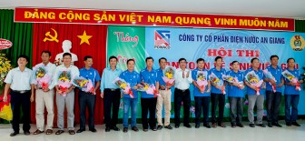 Công ty Cổ phần Điện nước An Giang: Hội thi An toàn vệ sinh viên giỏi