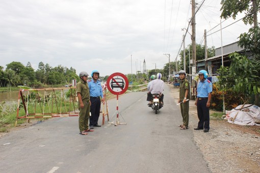 Cấm xe ôtô lưu thông trên tuyến Tỉnh lộ 946