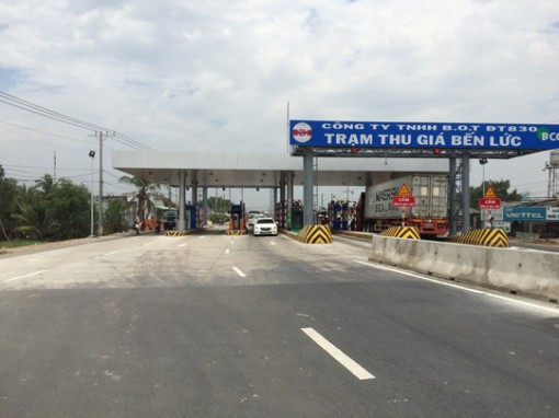 BOT đầu tiên tại Long An thu phí vào giữa tháng 6-2018