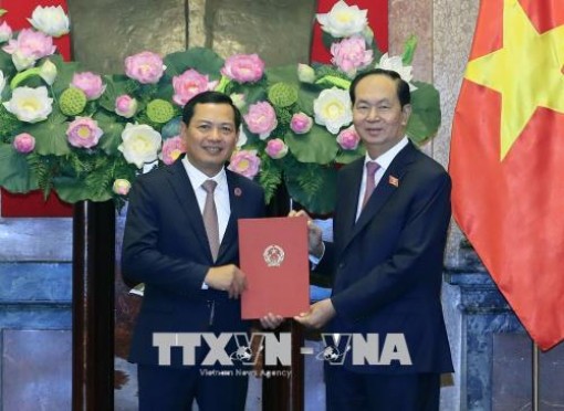 Chủ tịch nước Trần Đại Quang bổ nhiệm Phó Chánh án TAND tối cao Nguyễn Văn Du