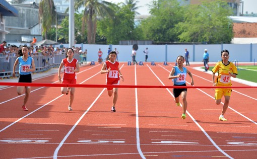 An Giang: Niềm vui của điền kinh