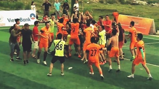 Đánh bại VTV FC, Đội bóng VOV vào chung kết Press Cup 2018