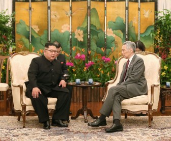Nhà lãnh đạo Triều Tiên hội đàm với Thủ tướng Singapore Lý Hiển Long