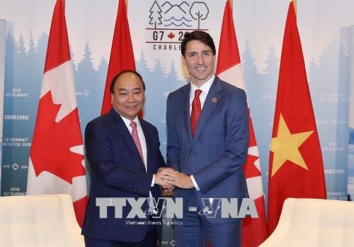 Thủ tướng Nguyễn Xuân Phúc hội đàm với Thủ tướng Canada Justin Trudeau