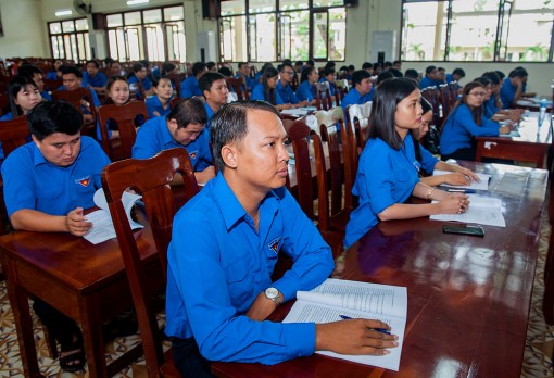 Khai giảng lớp bồi dưỡng nghiệp vụ, kỹ năng Bí thư Đoàn cấp xã