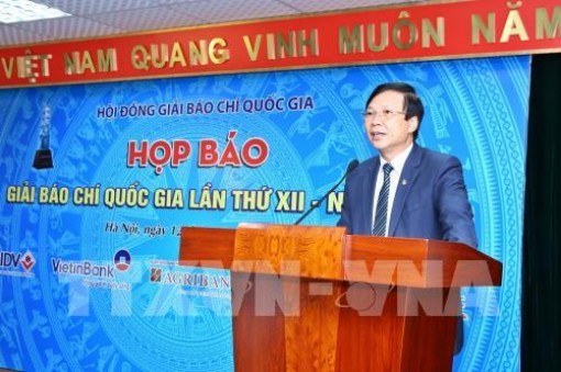 Giải Báo chí quốc gia 2018 sẽ có nhiều điểm mới
