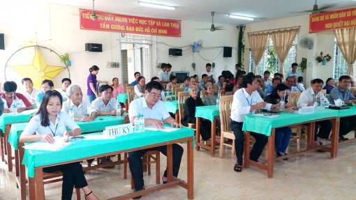 An Phú xây dựng hệ thống chính trị vững mạnh