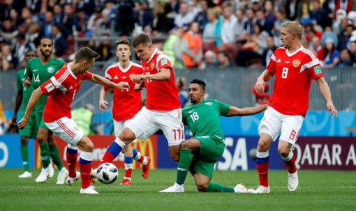 Chủ nhà Nga và bữa tiệc ấn tượng ngày khai màn World Cup 2018