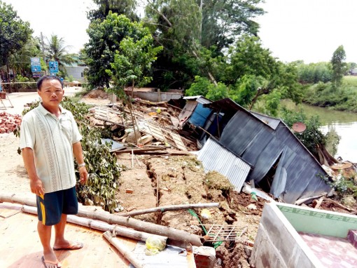 Tăng cường phòng, chống sạt lở mùa mưa