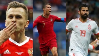 Cuộc đua 'vua phá lưới' World Cup 2018: Ronaldo tạm dẫn đầu