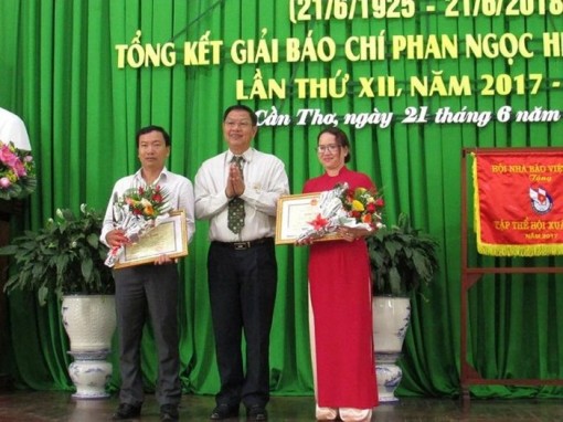 Cần Thơ: Trao giải báo chí Phan Ngọc Hiển lần thứ XII