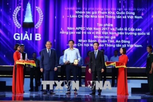 Giải Báo chí Quốc gia 2017: Báo chí phản chiếu bức tranh đa chiều từ đời sống