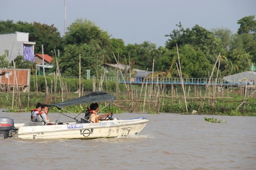 Đã tìm thấy thi thể Đại úy Công an mất tích trên sông Hậu