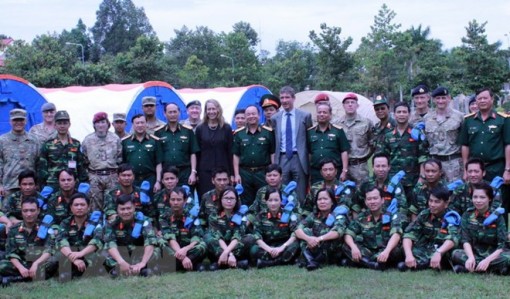 Việt Nam được chọn làm địa điểm huấn luyện lực lượng gìn giữ hòa bình