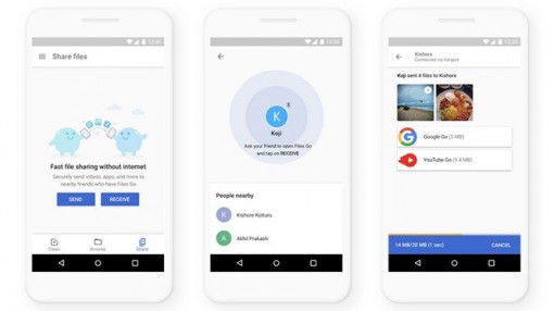 Google cho phép di chuyển tập tin nhanh gấp 4 lần trong Files Go
