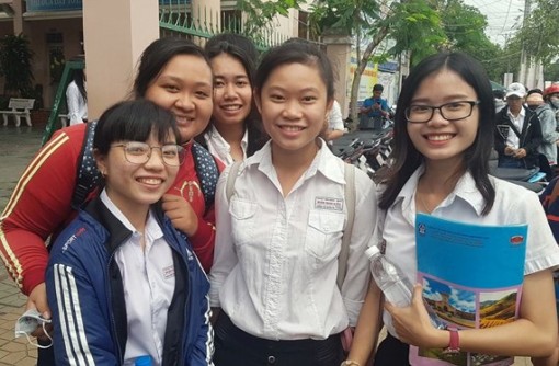 Thí sinh ĐBSCL tự tin với kết quả xét tốt nghiệp