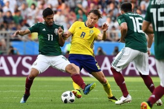 Thụy Điển thành công với 'canh bạc tất tay' trước Mexico