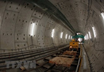 Đón máy khoan hầm thứ 2 tuyến metro Bến Thành-Suối Tiên